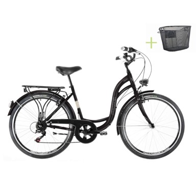 KENZEL Gradski bicikl Dream Royal, 26", crna